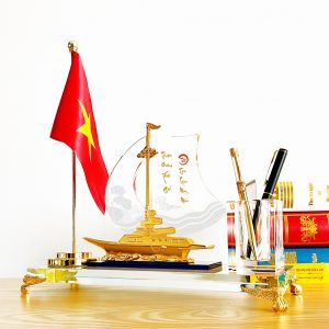 BỘ KỆ ĐỰNG BÚT ĐỂ BÀN THUẬN BUỒM XUÔI GIÓ CÁNH SEN-TBCS01