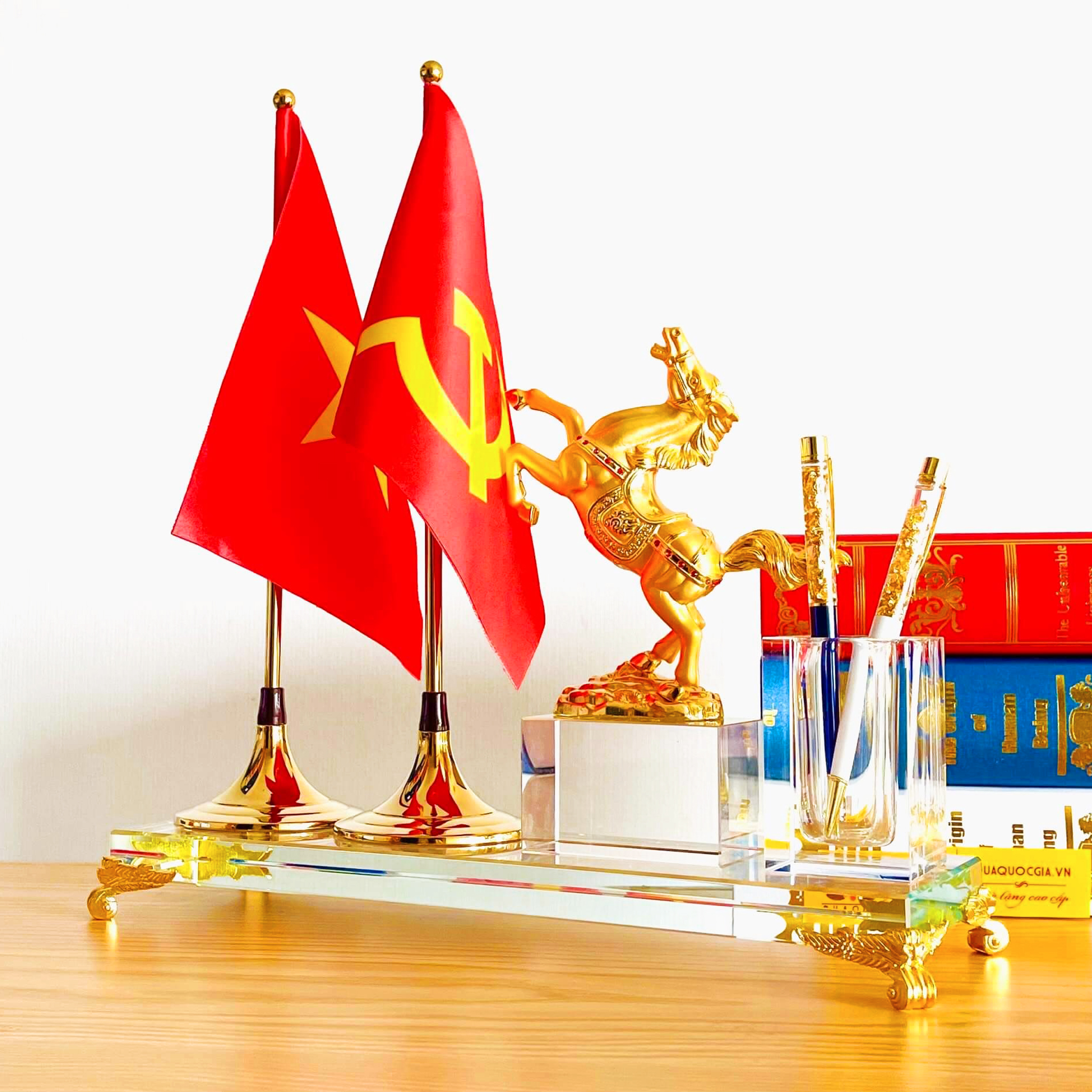 BỘ QUÀ TẶNG ĐỂ BÀN MÃ ĐÁO THÀNH CÔNG-MD02CD