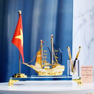 BỘ ĐỰNG BÚT DOANH NHÂN THUẬN BUỒM XUÔI GIÓ - TB01VCN