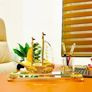 Bộ đựng bút Doanh nhân Thuận buồm xuôi gió tài lộc